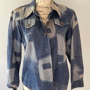 Unique Denim Button Up
